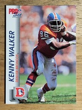 1992 Pro Set #490 Kenny Walker