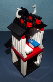 Lego Set Number 6093, Flying Ninja's Fortress, Used, Complete