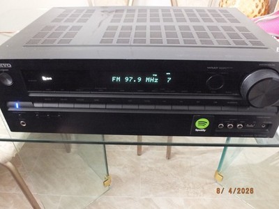 Onkyo TX-NR535 A/V Receiver Home Theater Audio remote bundle Tested works great.