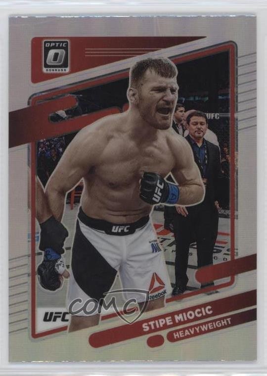 2022 Panini Donruss Optic UFC Holo Prizm Stipe Miocic #50 17wc