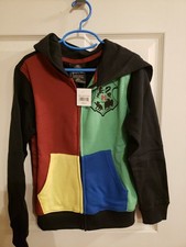 Harry Potter Hoodie Zip Sweatshirt Youth Small 6/7 Wizarding World Hogwarts
