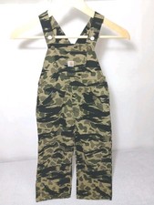 Carhart Childrens Bibs Size 4 Toddler Camo