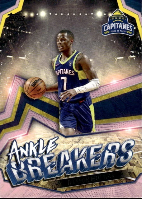2023-24 Topps G-League Iverson Molinar #AB-7 Ankle Breaker Pink 27O