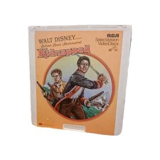 WALT DISNEY RCA CED ROBERT LOUIS STEVENSON'S KIDNAPPED SELECTAVISION VIDEODISC