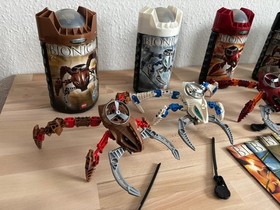 LEGO&reg; Bionicle Collection Visorak Set of 6 / Set 8742-8747 | Used