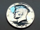 1968-S 40% silver gem PROOF Kennedy half dollar. Exact coin shown. #14