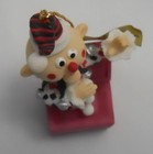 Rare Rudolph Reindeer MISFIT Toy Island CHARLIE Jack in Box Ornament Enesco — photo 5