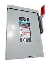 Siemens GF221NR Fusible General Duty Safety Switch 30A 2P 240V Type 3R OPEN BOX