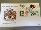 GB STAMPS RARE FIRST DAY COVER 1977 CHEMISTRY ROYAL INSTITUTE OF CHEMISTRY