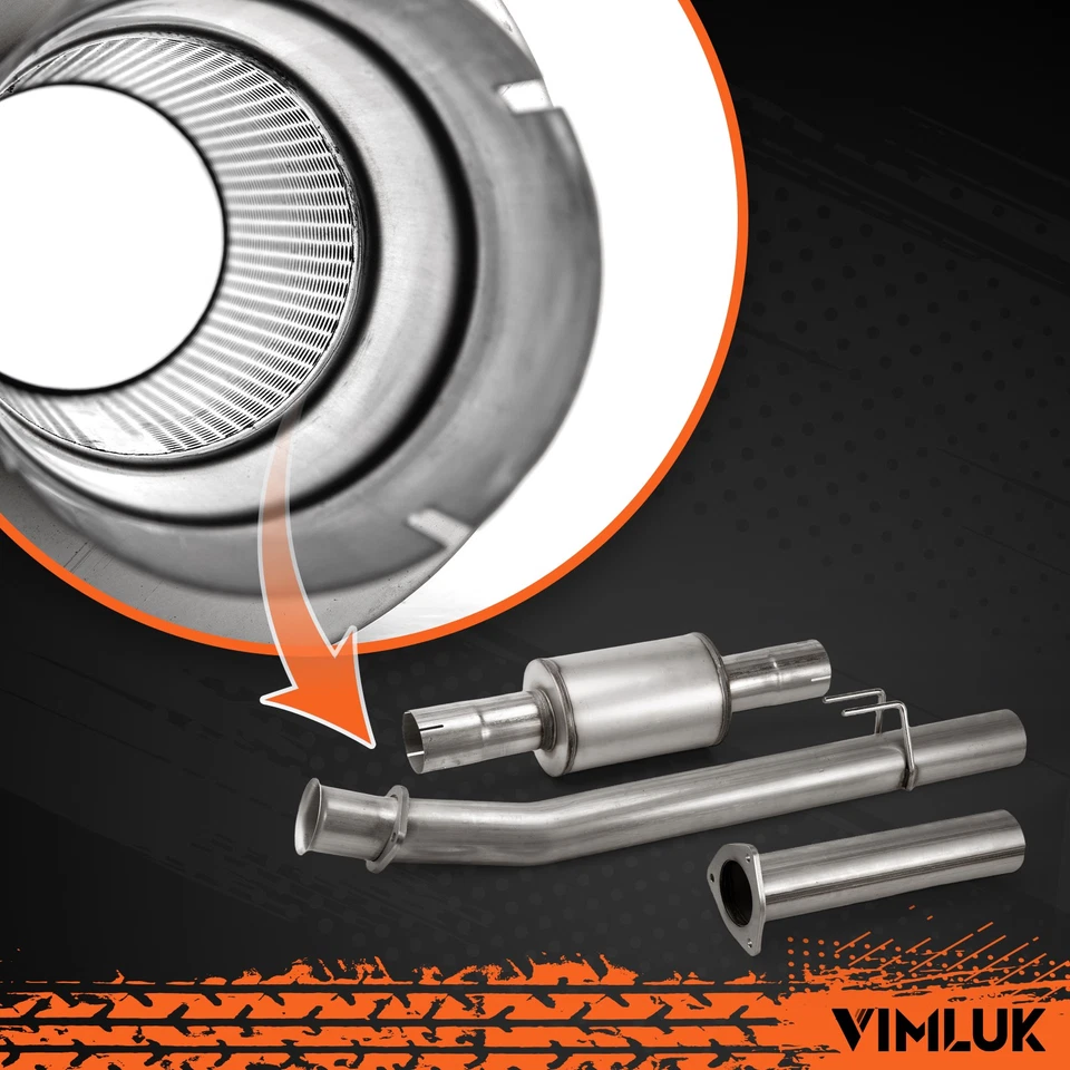 2011-2019 Ford F250 F350 F450 6.7L Powerstroke Diesel Exhaust Pipe & Muffer - Image 3 of 4