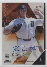 2015 Topps Finest Auto Orange Refractor 20/25 Kyle Lobstein #FA-KL Auto 0c2