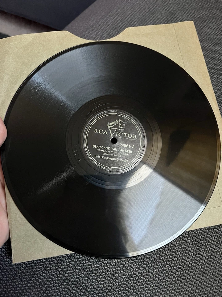 1943 Duke Ellington Jazz 78 RPM Black And Tan Fantasie Creole Love Call RCA VG+ - Image 2 of 4