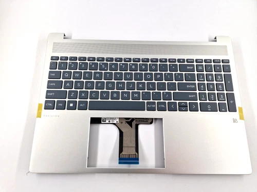 HP Pavilion 16-ab Handauflage mit Tastatur US mit Hintergrundbeleuchtung...