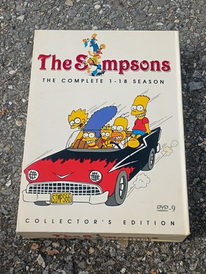 #ad The Simpsons Complete 1 18 season DVD Collector#x27;s Set NTSC 2 Complete Set EX $207.96