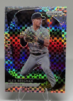 2020 Panini Prizm - Tier II Alex Bregman #188 Power Plaid Prizm /75 Astros