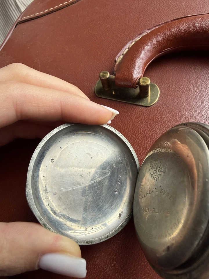 Antique Pavel Bure Imperial Russian Pocket Watch Pre-1900 Serviced Running - Image 4 of 4