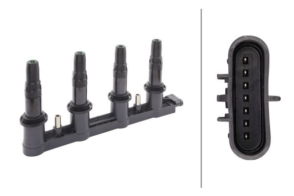 Hella 5DA 358 000-241 ZüNdspule FüR Chevrolet,Opel,Vauxhall-image