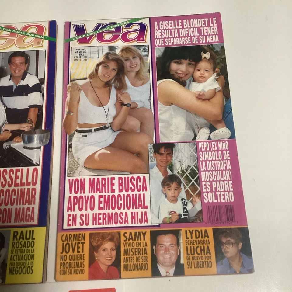 1992 TV GUIDE MAGAZINE REVISTA VEA PUERTO RICO PR PEDRO ROSELLO JULIO IGLESIAS - Image 3 of 4