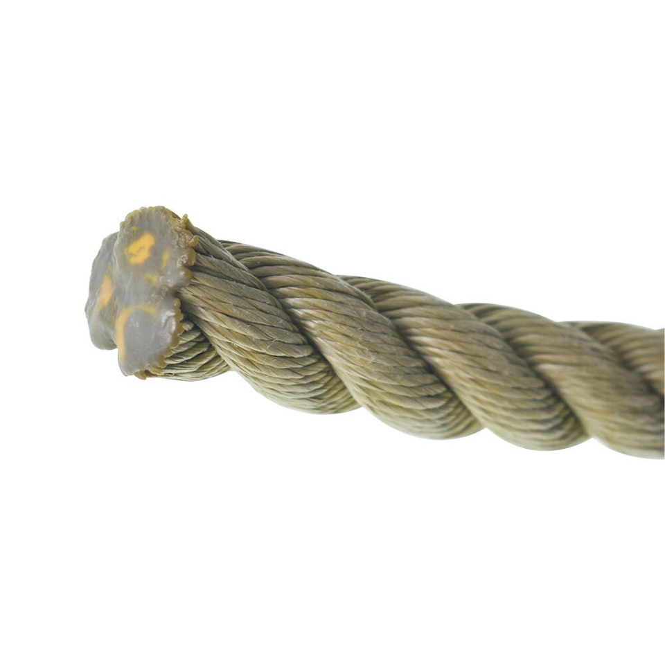 Manila Rope PP 3 Strand Twisted Rope 3/4"×100' Arborist Bull Rope