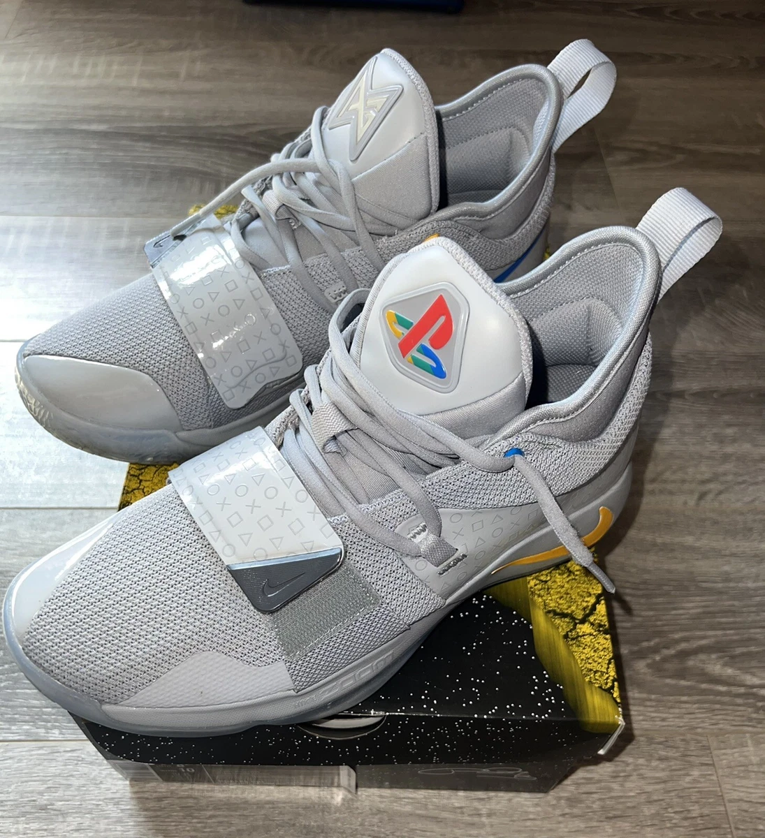 Nike PG 2.5 Playstation Wolf Grey Mens Size 8.5 Basketball