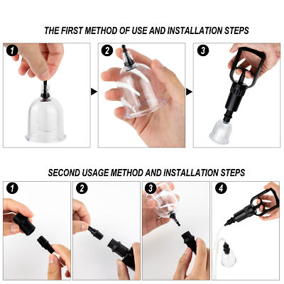 Kit De 2 Ventouses Amplificatrices Pour Mamelons - En Plastique/rubber Transparent - Sans Phtalates