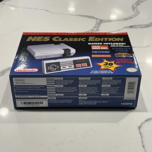 Authentic BRAND NEW Nintendo NES Classic Edition Console w/Edge Joystick Gamepad - Picture 3 of 22