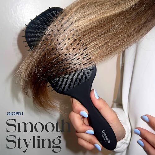 Detangling Paddle Brush and Cushion Hair Brush - Large Square Air Cushion Pad... - Picture 3 of 9