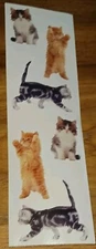 Vintage Stickers,cats Mrs Grossman's,(bxpam)