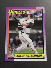 ADLEY RUTSCHMAN 2025 Topps Series 1 1990 Throwback Insert #T90-53 Orioles