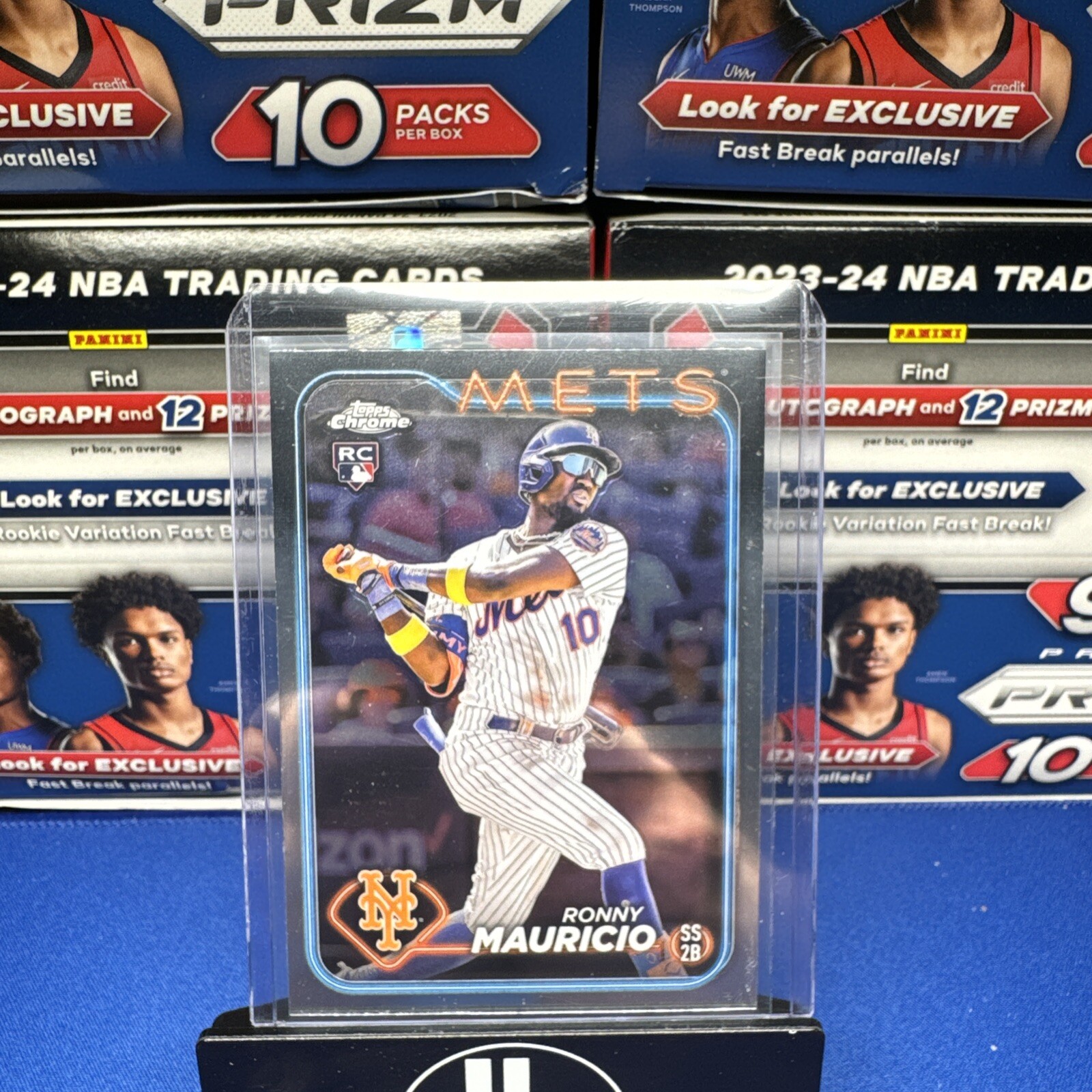 2024 Topps Chrome - #28 Ronny Mauricio (RC)