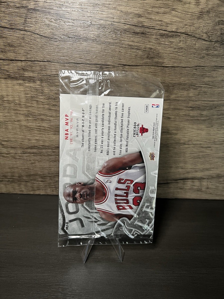 2009-10 Michael Jordan Upper Deck Legacy Silver Jumbo #MJ-8