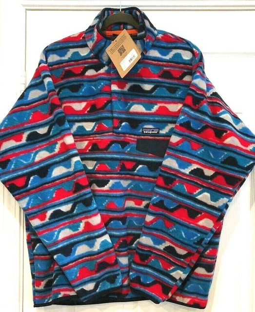 NWT PATAGONIA LIGHTWEIGHT SNAP-T AZTEC MENS LARGE L FLEECE SYNCHILLA PULLOVER | eBay