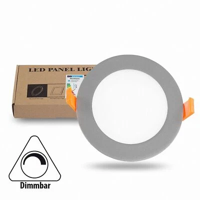 LED Einbau Panel TAVO rund Warmweiß 880LM 12W dimmbar (S) Ø 135mm - Bild 1 von 4