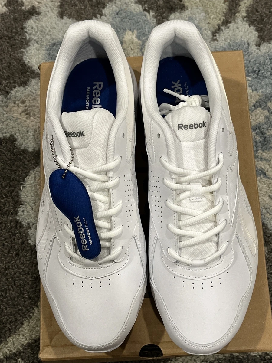 Reebok Men s Walk Ultra V DMX Max 2E Size 11.5 US White Flat Grey AQ9219