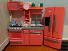 american girl gourmet kitchen set ebay