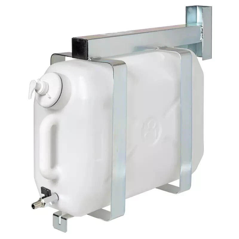 Kit Acqua Lavamani 25LT per Veicoli Industriali con Telaio in Acciaio