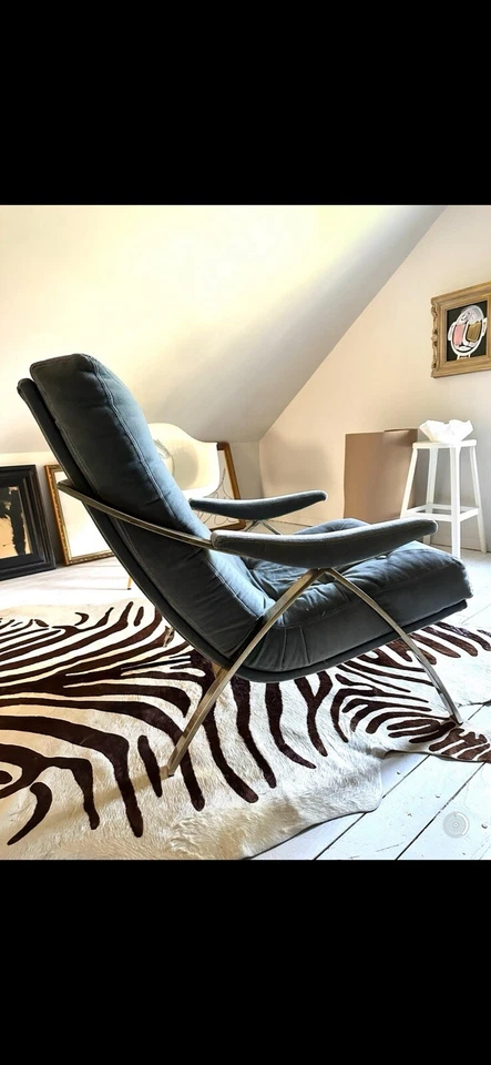 Sillón moderno de mediados de siglo de principios de 1980 de Carsons Of High Point N.C. Foto 3 de 4