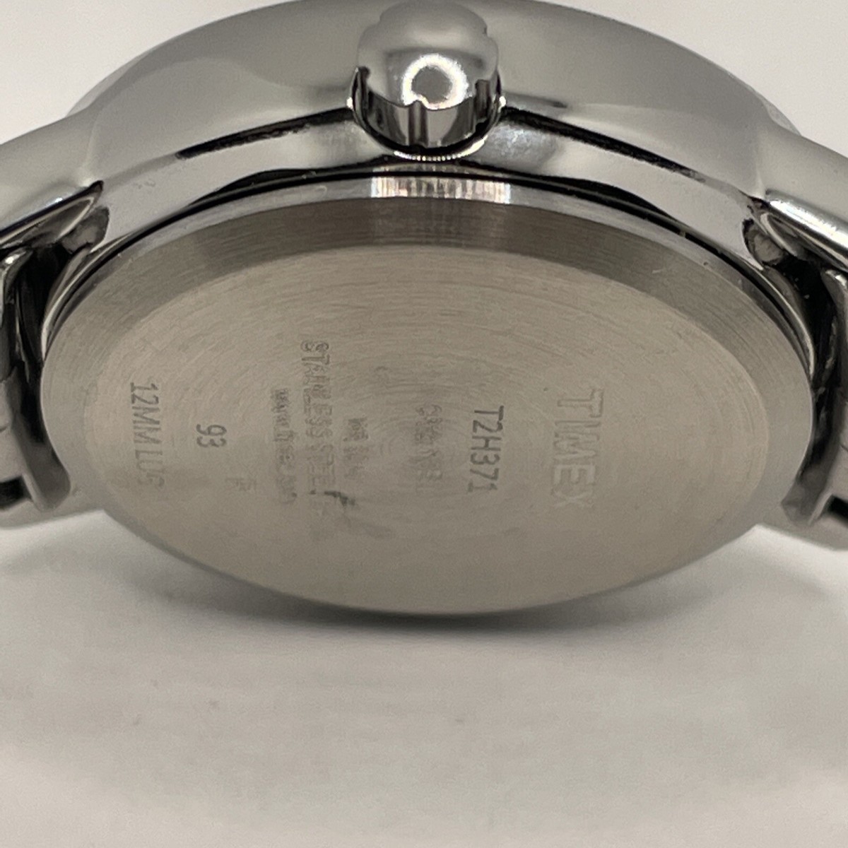 Rettangolare Acqua di Timex Guarda le donne | Orologio da tono d'argen – Vintage Radar