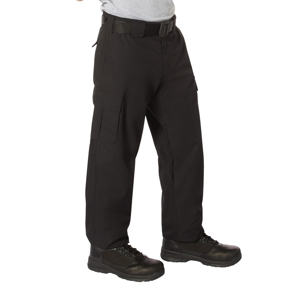 Rip Stop Lightweight Black Pants 40W x 32L 37611