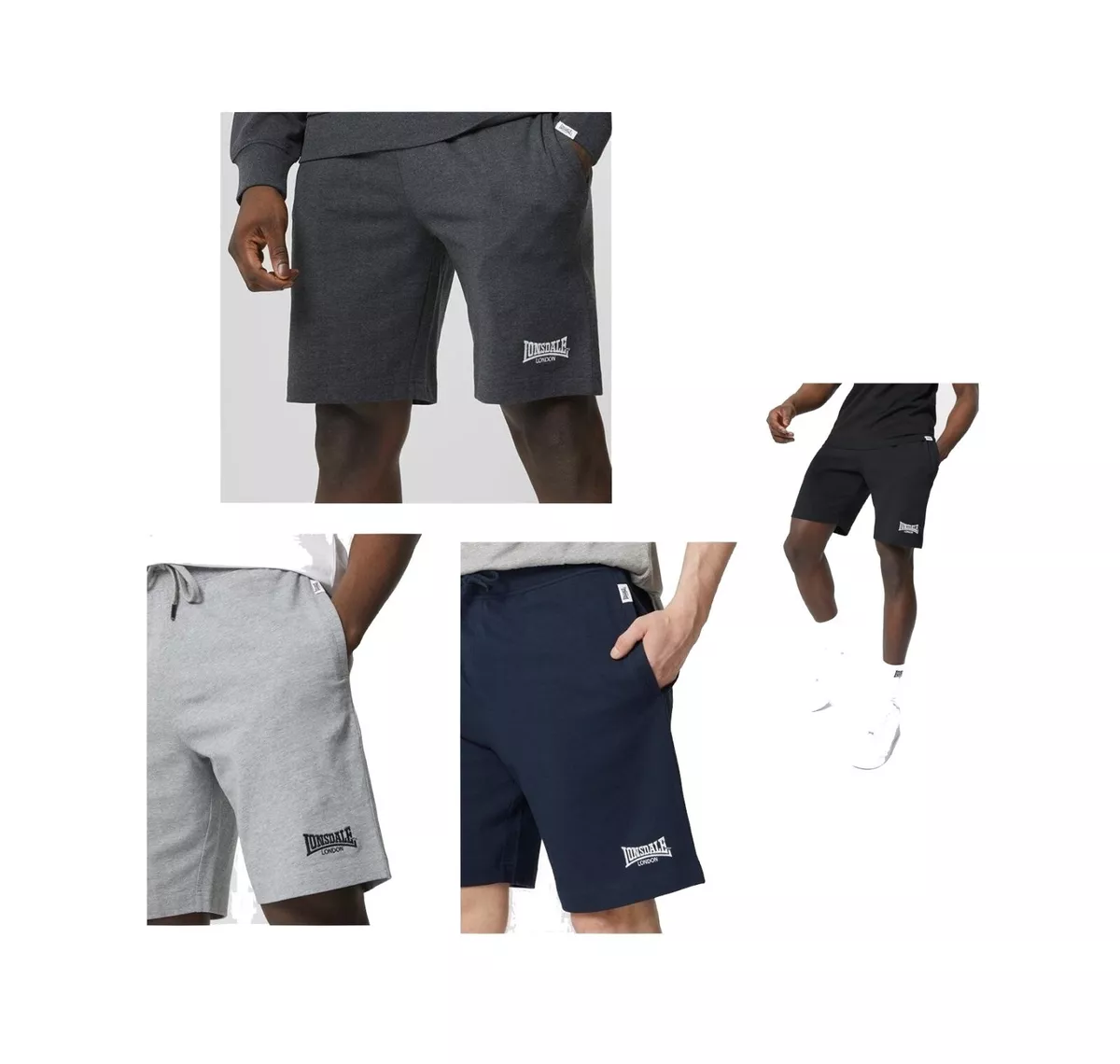 Short de boxe homme de marque Lonsdale du S au 4XL