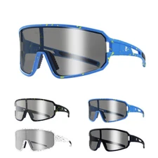 Cycling Photochromic Glasses Windproof Polarized Biker Sunglasses BMX MTB Road