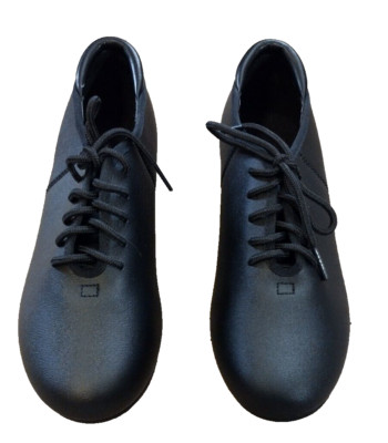 Black Tap Shoes Girls Lace Up Unbranded Size 5.5 New