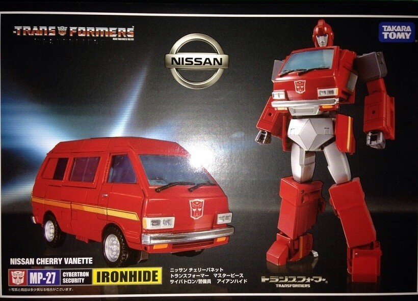 TAKARA TOMY Transformers Masterpiece MP-27 Ironhide Figure In