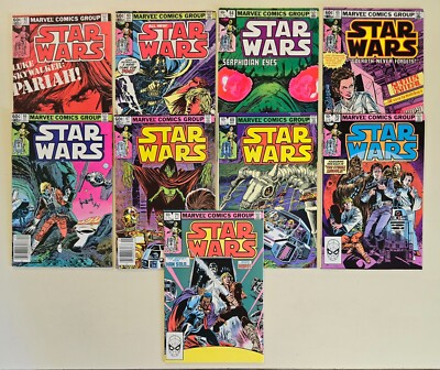 Star Wars Marvel Comics #62-67, 69-71 Bronze Age Lot-9