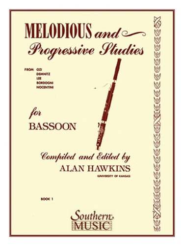Melodious and Progressive Studies, Book 1: Bassoon by Alan Hawkins: New
