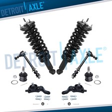 Front Struts w/ Spring Assembly Sway Bar Ball Joint for 2004-2006 Toyota Tundra