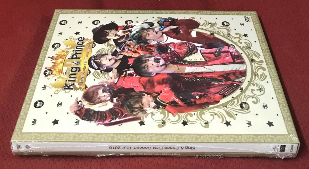 King & Prince First Concert Tour 2018 Taiwan Ltd 2-DVD+32P