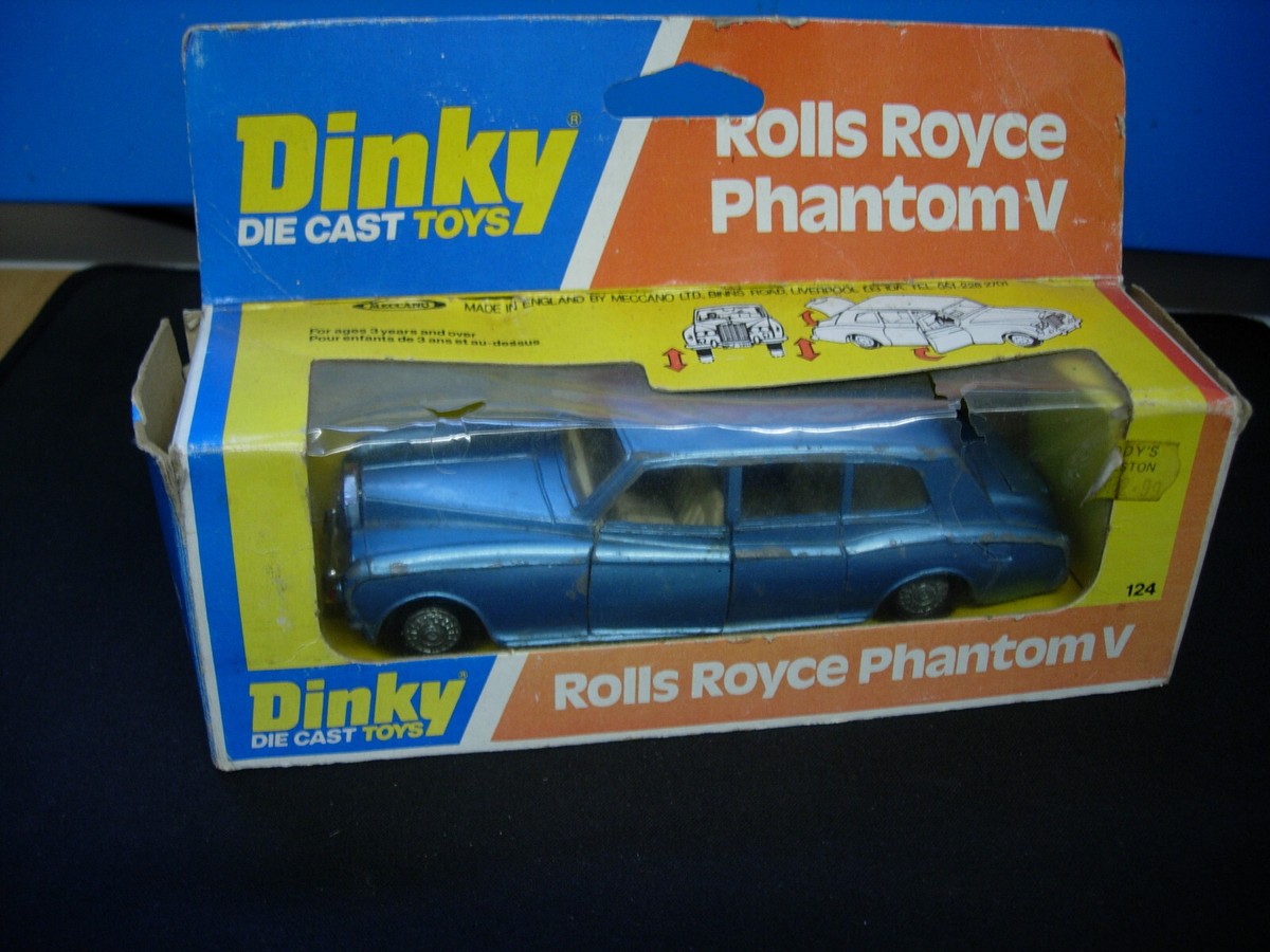 Original Vintage DINKY 124 Rolls Royce Phantom V | eBay UK