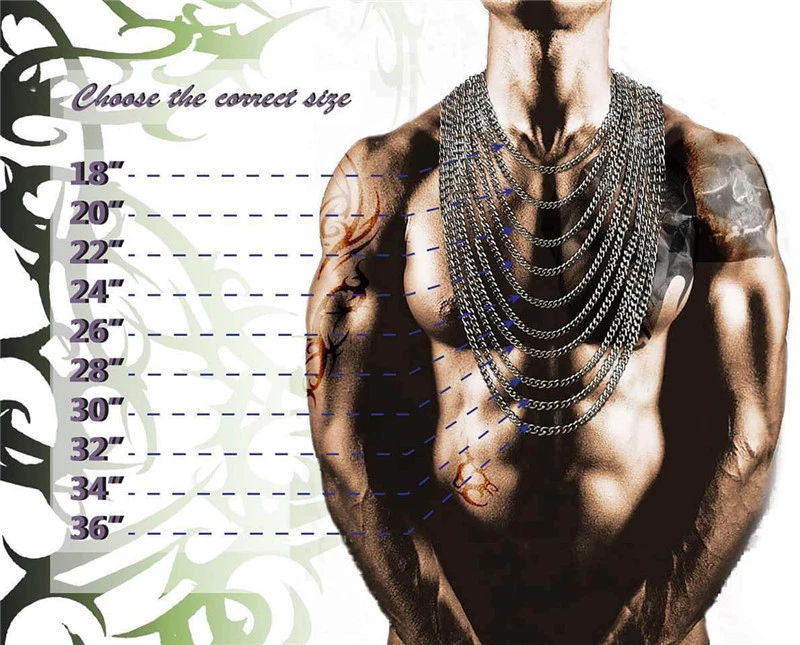 Кулон с большой головой льва мужское тяжелое ожерелье цепочка из нержавеющей стали кубинская Miami - Изображение 4 из 4