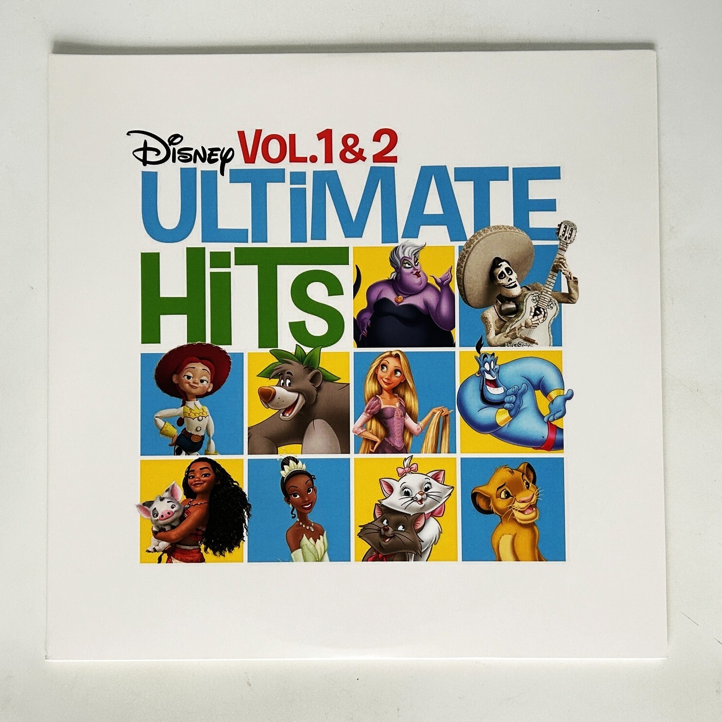 Disney Ultimate Hits Vol 1 & 2 - Limited Edition Green & Blue Vinyl SEALED 2-LP